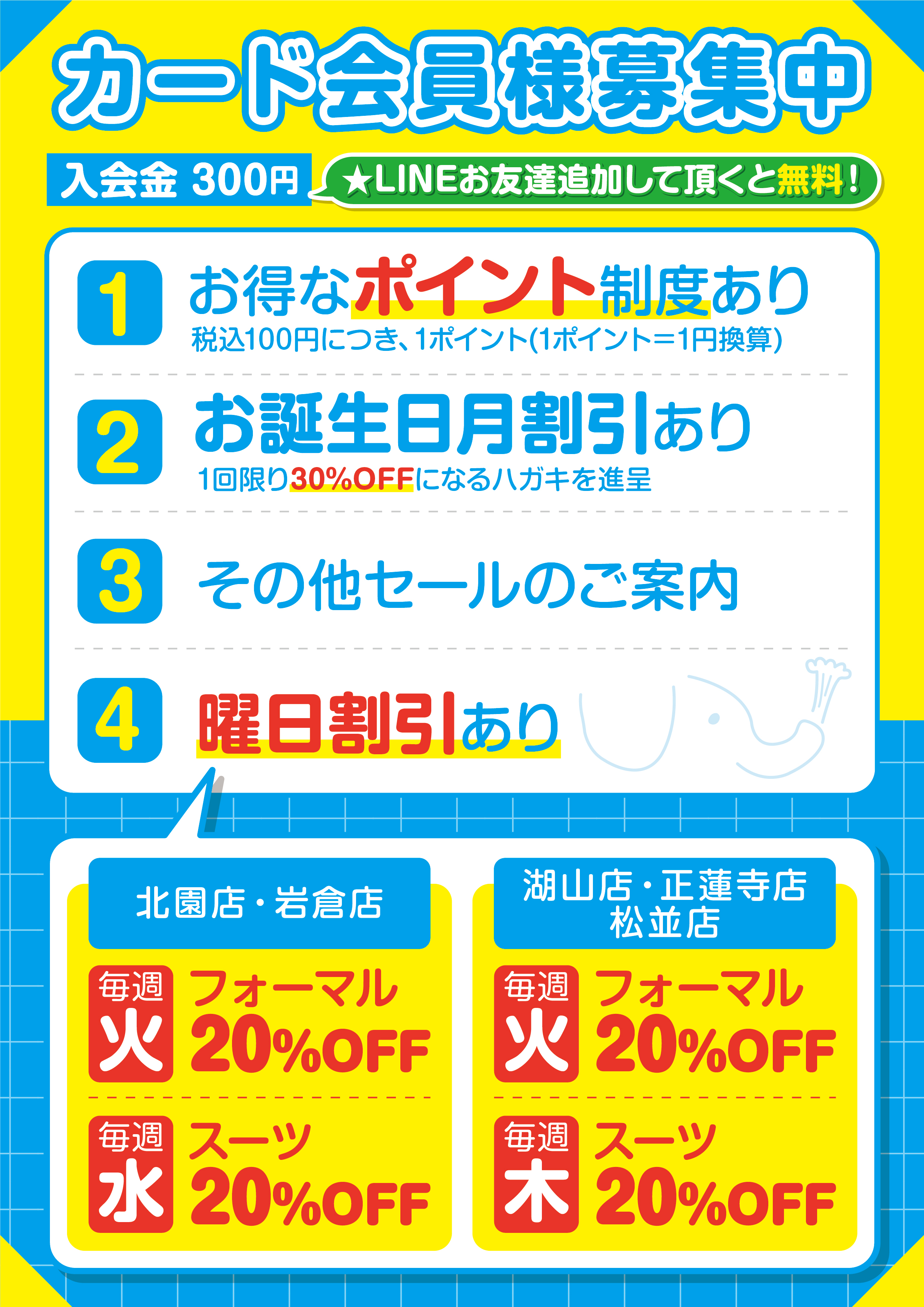 カード会員特典